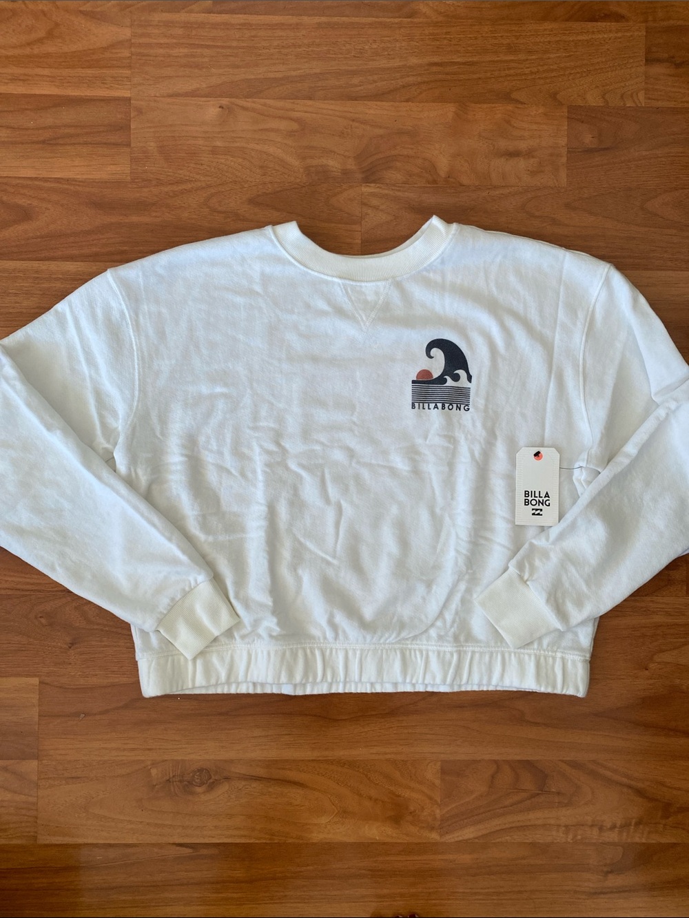 ❤️ Billabong Surf Wave Hawaii Sweater Pullover Size Small NWT